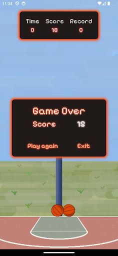 Touch Basketball - Screenshot 4