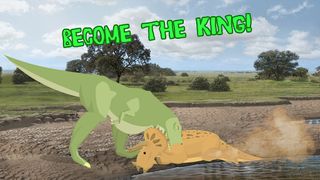 T-Rex Fights Triceratops - Screenshot 2