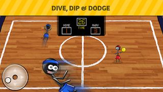 Stickman Dodgeball Match - Screenshot 2