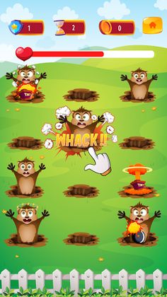 Whack A Rockie! - Screenshot 2