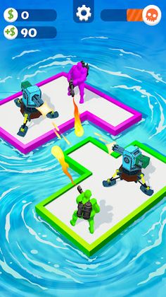 War of Rafts: Sea Battle Game - Screenshot 4