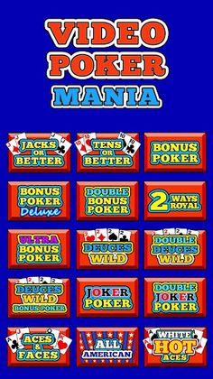 Video Poker Mania - Screenshot 1