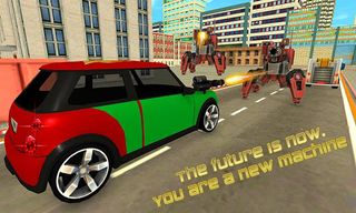 Cat Game-Monster Robot Fly Car - Screenshot 2