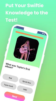 Taylor Swift Quiz - 2023 - Screenshot 2