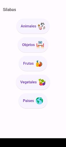 Aprende Separación de Sílabas - Screenshot 1