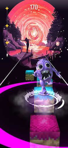 Hunter Tim Bambam Tiles Hop - Screenshot 3