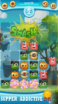 Smash Monsters Puzzle - Screenshot 4