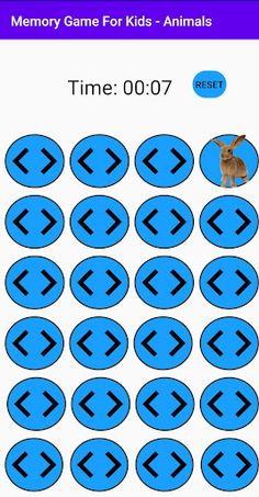 Memory Game For Kids - Animals - Screenshot 2