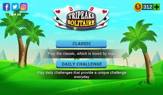 Tripeaks Solitaire Card Game - Screenshot 2