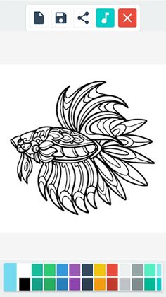 Ornamental Fish Coloring - Screenshot 4