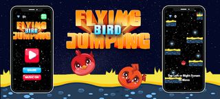 Flying Bird Jumping - Screenshot 1