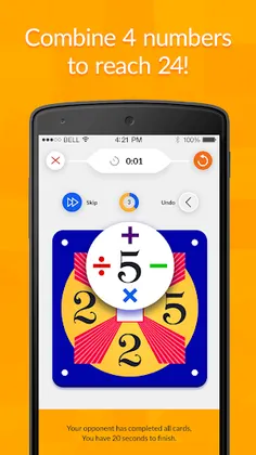 24 Game – Math Card Game - Screenshot 2