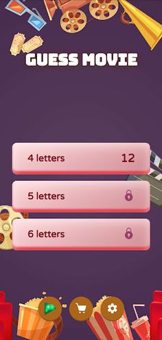 Guess Movies: Word Game - Screenshot 4