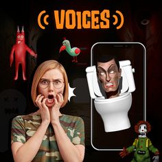 Monsters Prank Sounds Voices - Screenshot 4