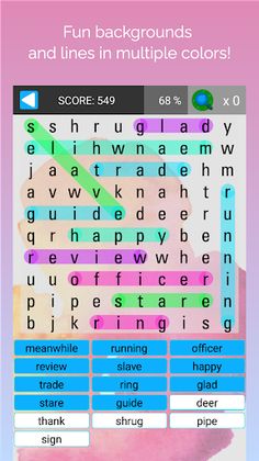 busca palabras: sopa de letras - Screenshot 3