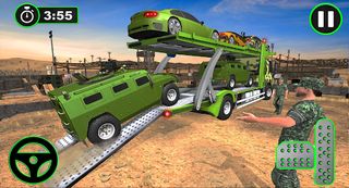 US Army Truck Sim Vehicles - Screenshot 2