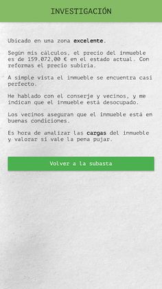 Subastas BOE Simulator - Screenshot 4