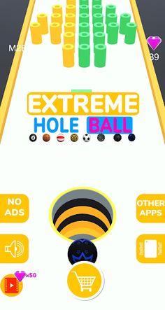 Extreme Hole Ball - Screenshot 1