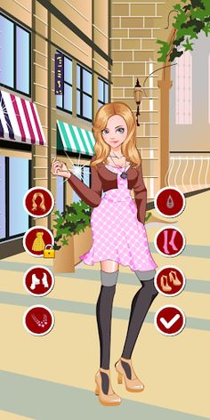 Anime Girl Dress Up - Screenshot 2