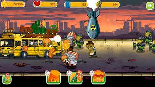 Burger Bus vs Tsunami Zom B - Screenshot 3