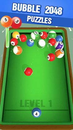 Lucky Rainball 2048:3D Merge - Screenshot 1