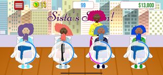 Sista Salon Natural Hair Game - Screenshot 2