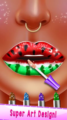 Lip Art Games: Lipstick Makeup - Screenshot 3