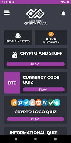 SUPER DUPER CRYPTO TRIVIA - Screenshot 1
