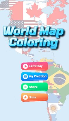 coloring world maps countries - Screenshot 1