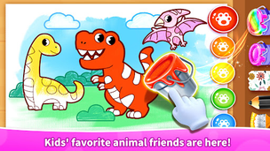 Baby Panda's Glow Doodle Game - Screenshot 3