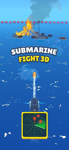 Submarine Fight 3D - Screenshot 1