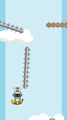 Banana Copter Swing - Tap Game - Screenshot 4