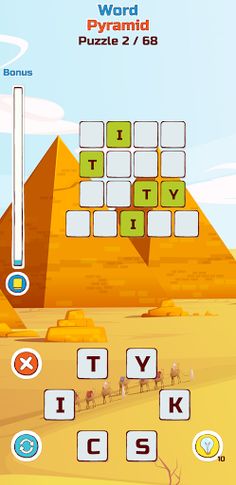 Word Pyramid - Word 4 Word - Screenshot 4