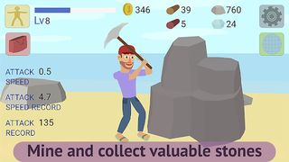 Mining Clicker: Axe and Hammer - Screenshot 1