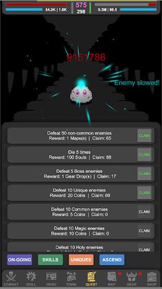 Path of Idling: Idle RPG - Screenshot 1