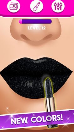 Lip Art Makeup Beauty Game - Screenshot 3