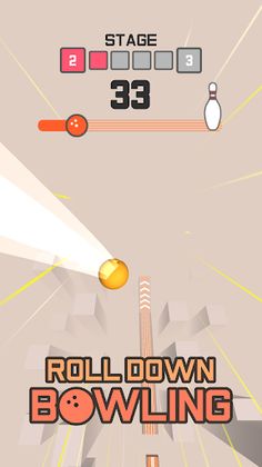 RollDown Bowling - Screenshot 1