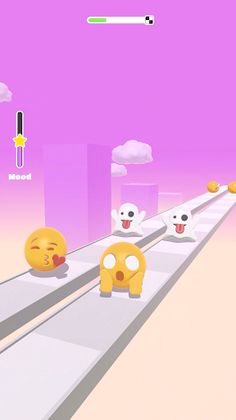 Emoji Runner 3D - Screenshot 2
