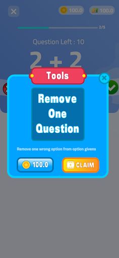 Math Quiz - Screenshot 2