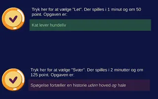 Tegn, Gæt, Grimasser og Margre - Screenshot 2