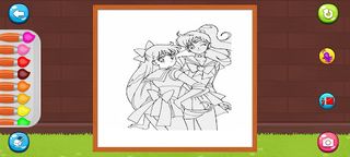 Anime Coloring Pages - Screenshot 1