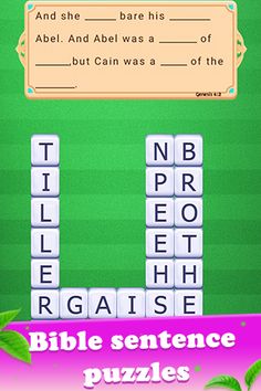 Bible Word Swipe - Screenshot 1