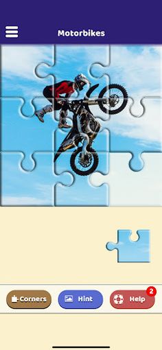 Motorbike Lovers Puzzle - Screenshot 1