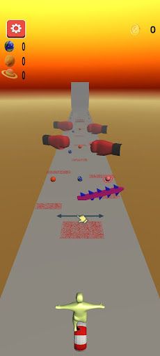 Wheel Roller - 3D Runner - Screenshot 1