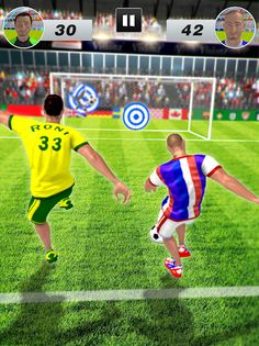 Real Football Soccer Strike 3D - Screenshot 2