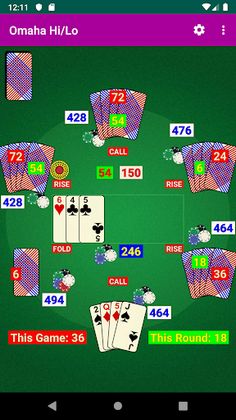Omaha Hi/Lo Poker - Screenshot 1