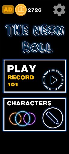 The Neon Ball - Screenshot 1