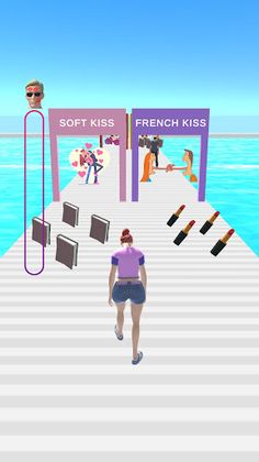 Kiss Run 3D - Screenshot 1