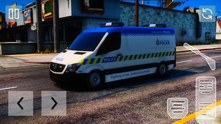 Police Sprinter Bus Driving - Screenshot 2