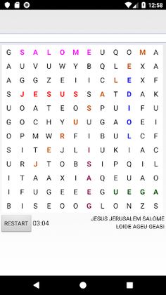 Word Search Bible - Screenshot 1
